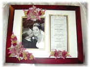 Wedding Invitations, Engagement Announcements, and Marriage Certificates 
Custom Framed - Unique Wedding, Baptismal, Graduation, Baby, Shower & Anniversary 
Gifts!